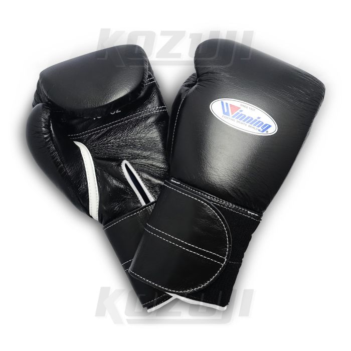 Custom WINNING Boxing Gloves # CO-MS-600-2B 16oz Black