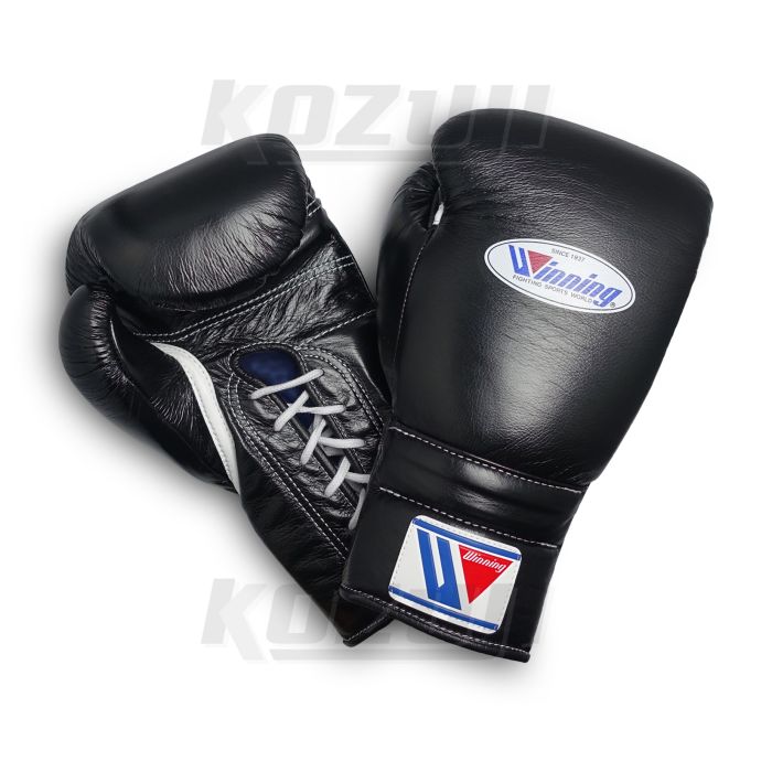 WINNING Boxing Gloves # MS-700 18oz Black | KOZUJI Japan