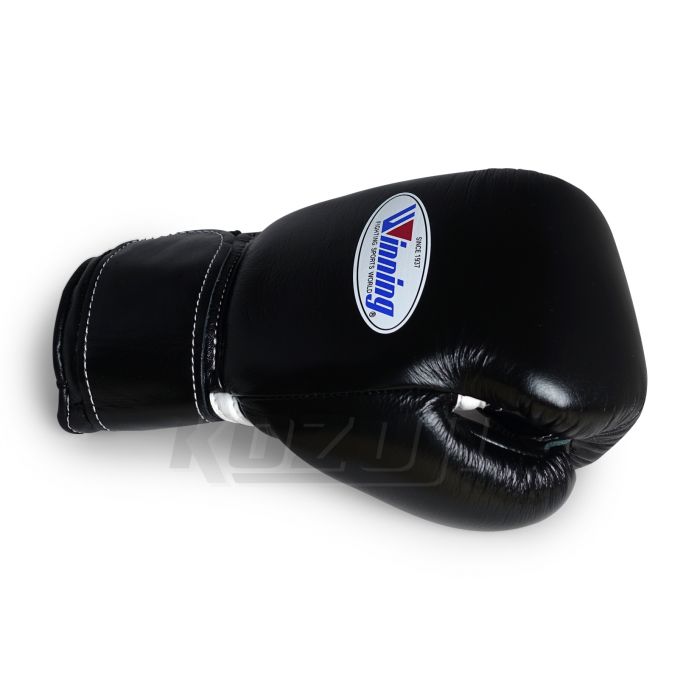 Winning Pro Boxing Gloves MS-200 Blue New from Japan 8oz Lace-up Design 