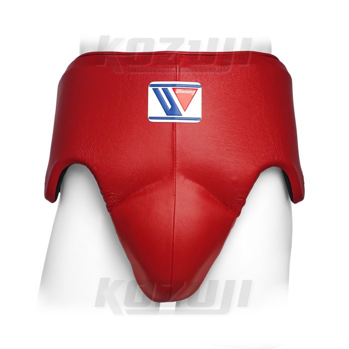 WINNING Boxing Groin Protector CPS-500 Red Standard M Size Made in Japan NEW 