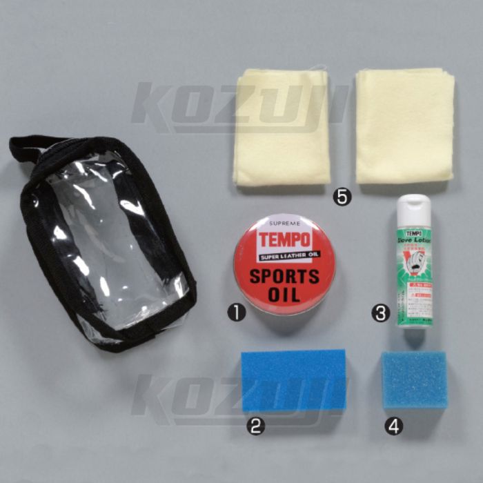 Winning Boxing F-73 Leather Maintenance Kit for Gloves Headgear Cup Protector 
