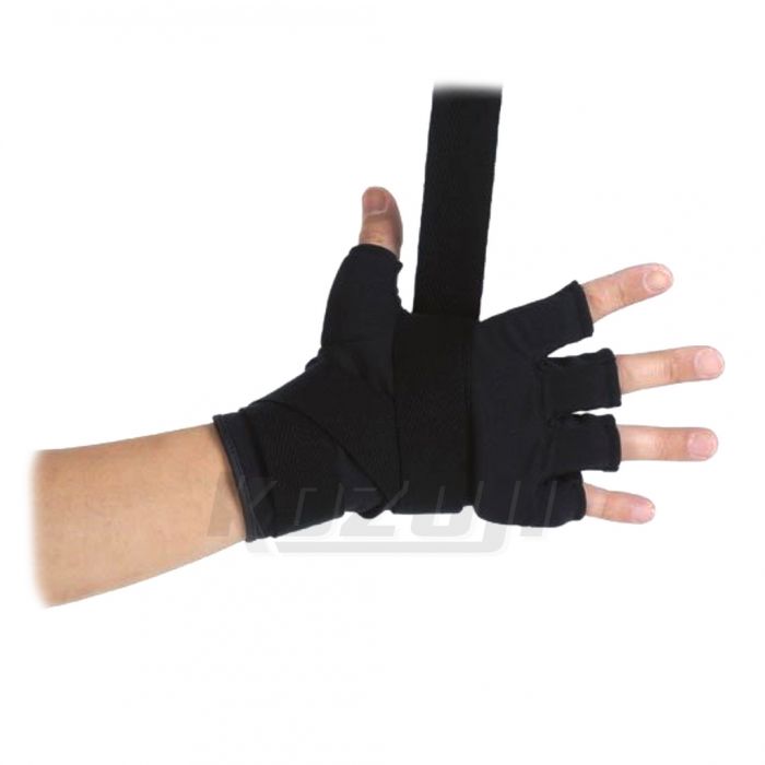 Winning Boxing KVL-R Easy Bandage Hand Wrap Black / Regular Size 