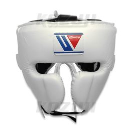 Winning ヘッドギア ホワイト レザー　Lサイズ ウイニング ヘッドギア (WINNING)ボクシング用品 | オーダー