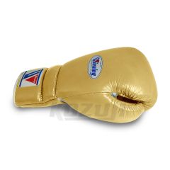 Custom WINNING Boxing Gloves # CO-MS-600 16oz Gold | KOZUJI Japan